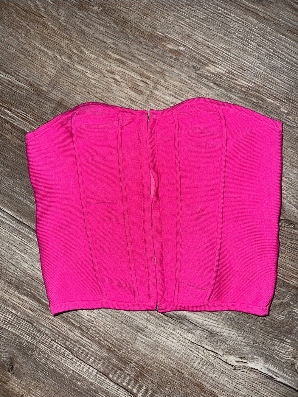 Strapless Crop Top